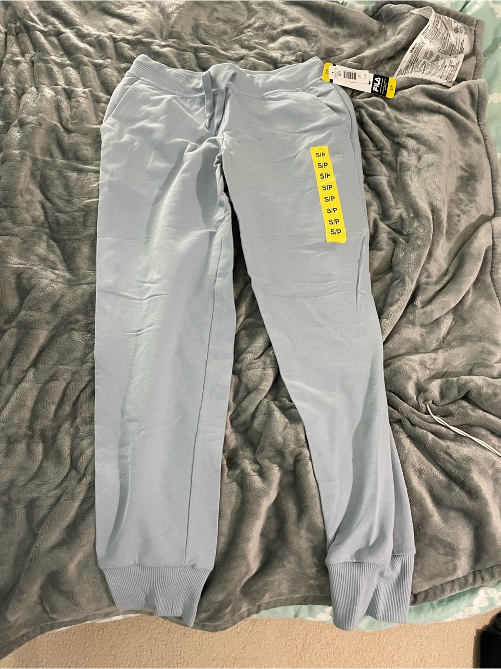 Fila Light Blue Jogger Sweatpants